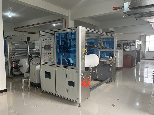 non woven roll slitting machine